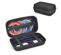 ZLiT Étui de transport pour stylo MYNT3D Super 3D, sac de rangement de protection pour stylo 3D MYNT3D Super 3D, recharges de filament et câble de charge (noir)