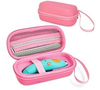 ZLiT Étui de transport rigide pour 3Doodler Start+ Essentials (2024) pour stylos 3D - Sac de rangement pour stylo d'impression et câble de charge (rose)