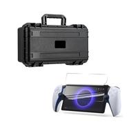 ZLiT Étui de transport rigide pour console de jeu portable Sony Playstation 5 Portal, Noir, Étui PS5 PlayStation Portal