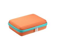ZLiT Étui de transport rigide pour stylos 3Doodler Start+ Essentials (2024) pour enfants, étui de protection pour stylo 3D, brins de filaments en plastique et câble de charge (orange)