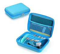ZLiT Étui de transport rigide pour stylos 3Doodler Start+ Essentials (2024) pour enfants, étui de protection pour stylo 3D, brins de filaments en plastique et câble de charge (bleu)