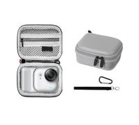 ZLiT Mini étui pour appareil photo Insta360 Go Ultra, sac de transport de voyage pour caméra d'action 360 Go Ultra avec corde à main et mousqueton (gris)