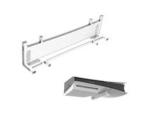ZLiT Support horizontal fin pour PS5, support horizontal transparent pour PS5 Slim Disc&Digital Edition Kit d'accessoires de base (1)
