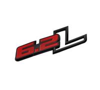zlj6688 Autocollants de Voiture 3D emblème 6,2 L Logo Badge décalcomanies compatibles avec F150 6,2 L / H2 / C7 Camaro 6,2 L/Challenger (Color : 6.2L Sticker)
