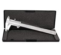 ZLKSKER Pied à coulisse de précision en acier inoxydable (pouces/métriques) - Mesure de profondeur/intérieur/extérieur/pas 0,001 pouce / 0,02 mm