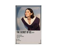 ZLLFES Gracie Abrams Poster sur toile The Secret Of Us Style moderne et simple Convient pour diverses scènes de vie C'est également un excellent cadeau d'anniversaire souvenir choix sans cadre 60 x 90