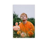 ZLLFES Poster sur toile Ed Sheeran - Style moderne et simple - Convient pour diverses scènes de vie - C'est également un excellent cadeau d'anniversaire souvenir - Style sans cadre - 50 x 75 cm