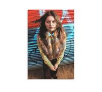 ZLLFES Poster sur toile « Girl in Red » - Style moderne et simple - Convient pour diverses scènes de vie - C'est également un excellent cadeau d'anniversaire souvenir - Style sans cadre - 30 x 45 cm