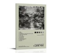 ZLLFES Poster sur toile « I Love You The Neighbourhood » - Style moderne et simple - Convient pour diverses scènes de vie - C'est également un excellent cadeau d'anniversaire souvenir - Style cadre 40