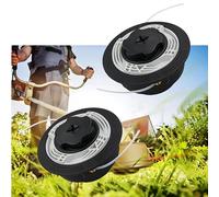 ZLLITONS C6-2 Lot de 2 têtes de débroussailleuse à charge facile pour Stihl FS38 FS40 FS40C FS45 FS46 FS50 FS50C FSA60R FSA86R FSE60 FSE71 FSE81 Remplace 4006 710 2126