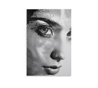 ZLLJXFZZ Poster d'art gravé sur verre - Art mural moderne à suspendre - 30 x 45 cm