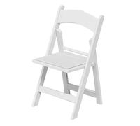 ZLLPIGLS Chaise Camping Pliante, Chaise Pliable Blanche, Chaises Pliantes Confortable, Capacité de Charge 200 Kg, pour Mariage, Fête, Chambre à Coucher