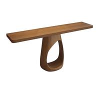 ZLLPIGLS Console Meuble Moderne avec Pied à Trou pour Chat, Table Console Extensible Étroit pour Hall, Salon, ou Bureau(47.2x9.8x29.5in)