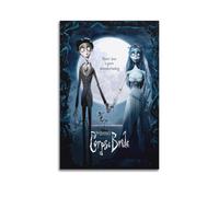 ZLMFDWS Poster décoratif sur toile de film Tim Burton's Corpse Bride - Poster décoratif sur toile - Affiche murale moderne pour chambre à coucher - 30 x 45 cm