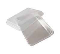 ZLPOFHS Moule à gâteau en aluminium 9x13 avec couvercle, ustensiles de cuisson de cuisine commerciaux antiadhésifs