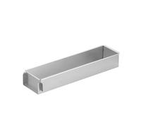 ZLPOFHS Moule à gâteau rectangulaire en alliage d'aluminium, antiadhésif, avec couvercle de pelle, for tartes, Desserts, Mousse, gâteau, pique-nique, cuisine(30cm)