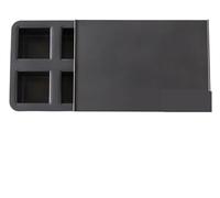 ZLPOFHS Moule à pain rectangulaire avec couvercle, 6 grilles, poêle à pain antiadhésive, boîte à Toast lisse en acier au carbone, moule à Toast, outil de cuisson au four