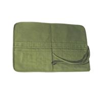 Zlqemik Porte-pinceaux pour artistes - Sac de rangement à rouleau avec 30 compartiments - Trousse à pinceaux aquarelle en toile pour voyage, extérieur, salle de ole, bureau, maison