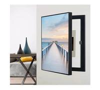 ZLRBN Cache Compteur Electrique, Peintures Décoratives Bloquant Les Murs, pour la Décoration Murale d'un Hôtel DIY (G,50x60cm)