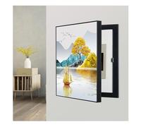 ZLRBN Cache Compteur Electrique, Peintures Décoratives Bloquant Les Murs, pour la Décoration Murale d'un Hôtel DIY (B,60x80cm)