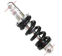 ZLSD 135 Mm Vélo Arrière Printemps, Vélos Montagne Amortisseur Suspensions Arrière Ressort Descente Choc Amortisseurs VTT pour Pliant Électrique Scooter Moto Dirt Bikes,135MM