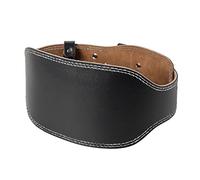 ZLSNOBLE Leather Weight Lifting Belt Men's Squatting Belt Hard Pull Strength Training Fitness Belt Suitable for Fitness, Exercise and Weight Training Men's and Women's Weight Lifting Belt(XL)