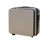 ZLSNOBLE Valise de 40,6 cm, accessoires d'affaires, mallette à coque rigide, boîte à mots de passe d'affaires, organisateur pour voyage, embarquement, documents, rangement de documents, gris, 16in