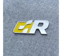 ZLSXTN Auto Emblèmes pour Dacia Duster, Matériau ABS Haute qualité Logo Insigne Emblème Décoratif Voiture Remplacement D'EmblèMe Coffre ArrièRe Badge Métallique Accessoires,C