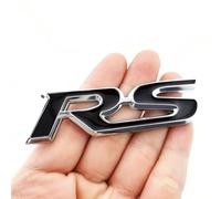 ZLSXTN Auto Emblèmes pour Renault Arkana, Matériau ABS Haute qualité Logo Insigne Emblème Décoratif Voiture Remplacement D'EmblèMe Coffre ArrièRe Badge Métallique Accessoires,Black