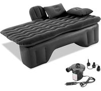 ZLSXTN Auto Matelas Gonflable Voiture pour Ford Transit Custom,Flocage Double Face Siège Arrière Lit Voiture pour Camping Voyage Repos Sièges d'auto Multifonctionnel avec,Black