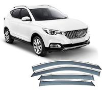 ZLSXTN Déflecteurs d'air pour MG ZS 2020-2024,Acide Acrylique Déflecteurs Vitres Latérales Déflecteurs Vent Déflecteurs Pluie Réduction du Turbulences Aérodynamique Accessoires Auto