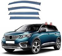 ZLSXTN Déflecteurs d'air pour Peugeot 5008 2017-2024,Acide Acrylique Déflecteurs Vitres Latérales Déflecteurs Vent Déflecteurs Pluie Réduction du Turbulences Aérodynamique Accessoires Auto