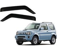ZLSXTN Déflecteurs d'air pour Suzuki Jimmy 2005-2018-2PCS,Acide Acrylique Déflecteurs Vitres Latérales Déflecteurs Vent Déflecteurs Pluie Réduction du Turbulences Aérodynamique Accessoires Auto