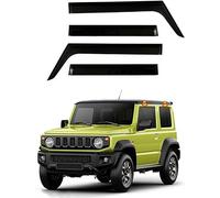 ZLSXTN Déflecteurs d'air pour Suzuki Jimny 2018-2024,Acide Acrylique Déflecteurs Vitres Latérales Déflecteurs Vent Déflecteurs Pluie Réduction du Turbulences Aérodynamique Accessoires Auto