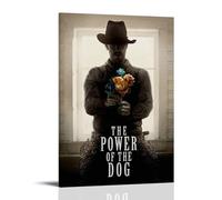 ZLTOFJ Drame psychologique occidental The Power of The Dog Vintage Movie Modern Family Bedroom Office Decoration Celebrity Singer Music Movie Cartoon Poster Art Poster 20 x 30 cm Cadre