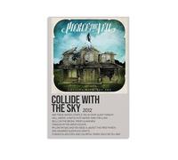 ZLTOFJ Poster moderne Collide with The Sky (Pierce The Veil) - Décoration familiale moderne pour chambre à coucher, bureau, célébrité, chanteur, musique, film de dessin animé, 40 x 60 cm, sans cadre