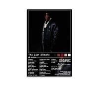 ZLTOFJ Youngboy Affiche musicale « Never Broke Again The Last Slimeto » - Décoration moderne pour chambre à coucher, bureau, chanteur de célébrité - 40 x 60 cm - Sans cadre