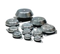 ZLTXFDD XXHJ Groupe électrogène d'amortisseur en métal de type cloche Pompe à eau Moteur diesel Compresseur d'air Coussin antichoc Pied en caoutchouc (M10-63 x 35 mm)