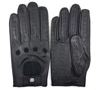 ZLUXURQ Gants de conduite en cuir d'agneau doux et fins pour hommes d'excellente qualité