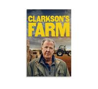 ZLWZPZLN Clarkson's FarmClassic Movie Wonderful TV Series Poster sur toile Décoration murale pour chambre à coucher 60 x 90 cm Sans cadre