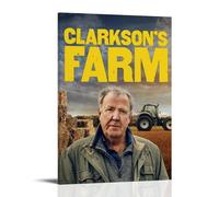 ZLWZPZLN Clarkson's FarmClassic Movie Wonderful TV Series Poster sur toile Décoration murale pour chambre à coucher 60 x 90 cm Style cadre