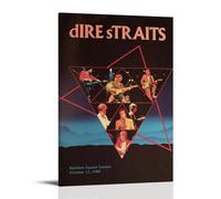 ZLWZPZLN Dire Straits - Impression sur toile représentant la célèbre chanteuse pop - Décoration murale pour chambre à coucher - 30 x 45 cm - Style cadre
