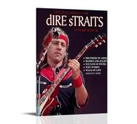 ZLWZPZLN Dire Straits - Impression sur toile représentant la célèbre chanteuse pop - Décoration murale pour chambre à coucher - 40 x 60 cm - Style cadre