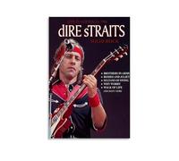 ZLWZPZLN Dire Straits - Impression sur toile représentant la célèbre chanteuse pop - Décoration murale pour chambre à coucher - 30 x 45 cm - Style sans cadre