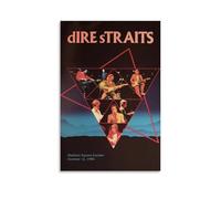 ZLWZPZLN Dire Straits - Impression sur toile représentant la célèbre chanteuse pop, décoration murale pour chambre à coucher, 60 x 90 cm, sans cadre