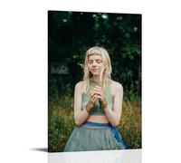 ZLWZPZLN Impression sur toile représentant la célèbre chanteuse d'Aurore, décoration murale pour chambre à coucher, 40 x 60 cm, style cadre