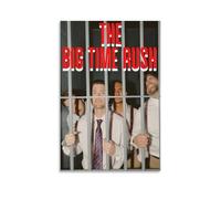 ZLWZPZLN Poster sur toile Big Time Rush - Musique pop célèbre - Décoration murale pour chambre à coucher - 30 x 45 cm - Style sans cadre