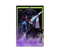 ZLWZPZLN Solo Leveling - Impression sur toile - Décoration murale pour chambre à coucher - 40 x 60 cm - Style sans cadre