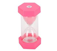 ZLXCAOB 15 Minutes Hexagonal Hourglass Sandglass Timer Sand Clock for Home Decor Birthday Gift Pink