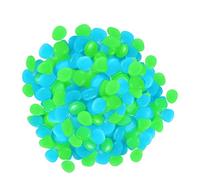 ZLXCAOB 300 Pièces Pierres Lumineuses qui Brillent dans Le Noir Utilisation Intérieure et Extérieure Pierres Lumineuses Décoratives de Jardinage Galets Lumineux pour Jardin Fish